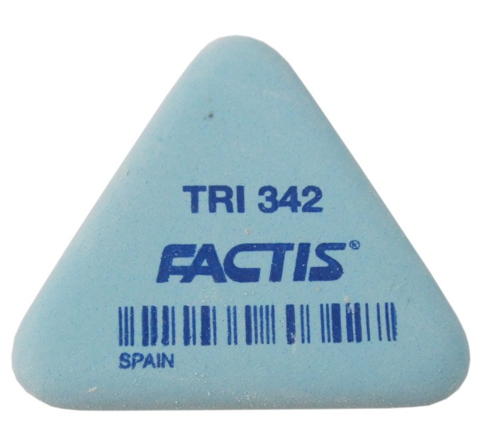 Набор ластиков треугольных 2 шт, TRI342 PNFTRI342бл