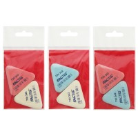 Набор ластиков треугольных 2 шт, TRI342 PNFTRI342бл