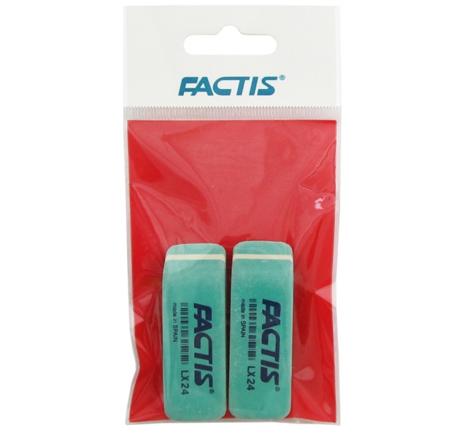 Набор ластиков 2 шт, LX24 CPFLX24бл