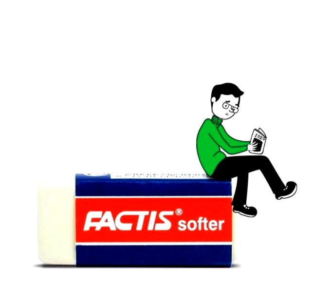 Набор ластиков 2 шт, S20 CMFS20бл