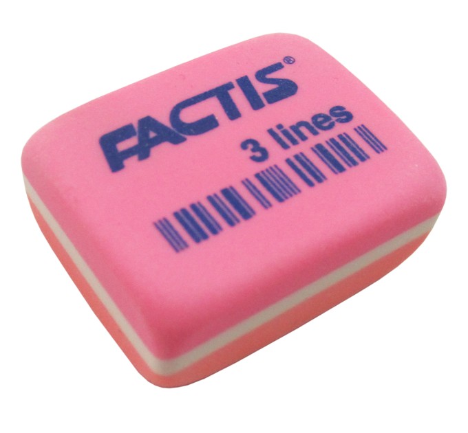 Набор ластиков 2 шт, 3 Lines CPF3LINESбл