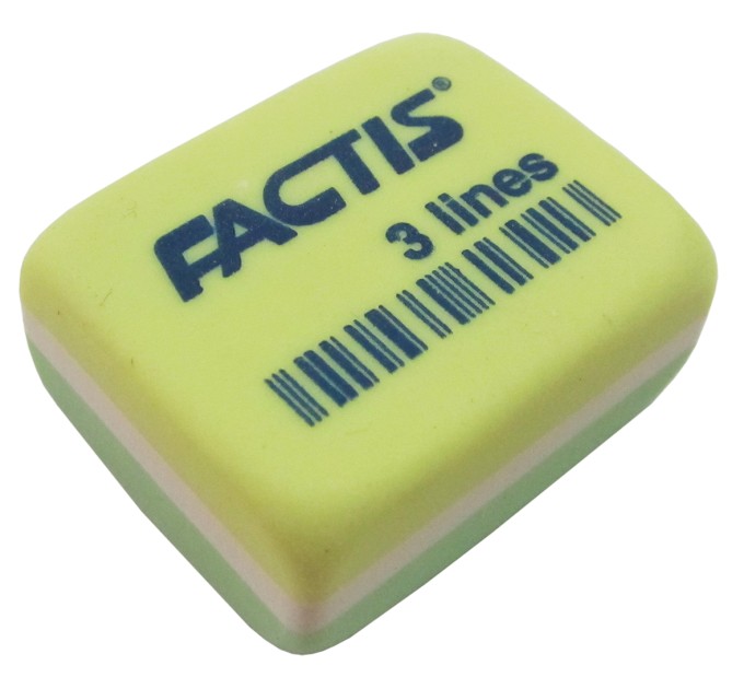 Набор ластиков 2 шт, 3 Lines CPF3LINESбл