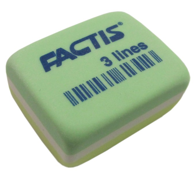 Набор ластиков 2 шт, 3 Lines CPF3LINESбл