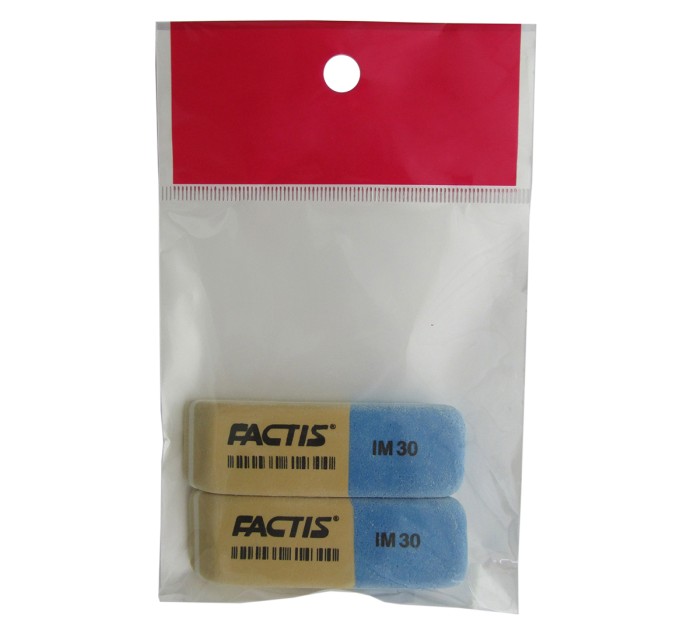 Набор ластиков комбинированных скошенных 2 шт, IM30 CCFIM30BGбл
