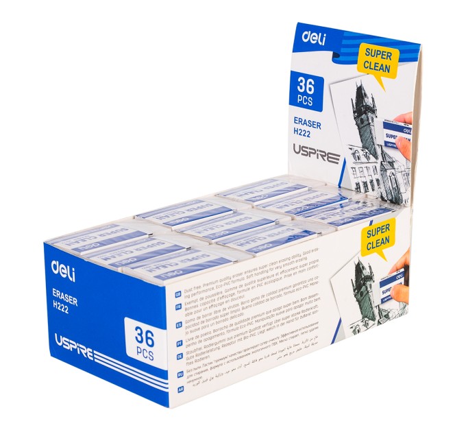 Ластик Deli «SUPER CLEAN» Н222