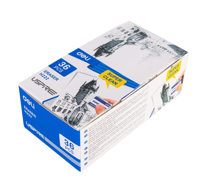 Ластик Deli «SUPER CLEAN» Н222