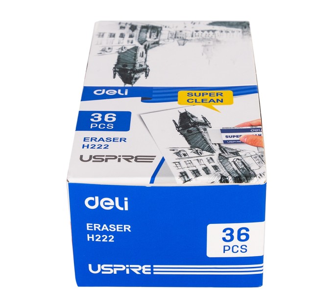 Ластик Deli «SUPER CLEAN» Н222