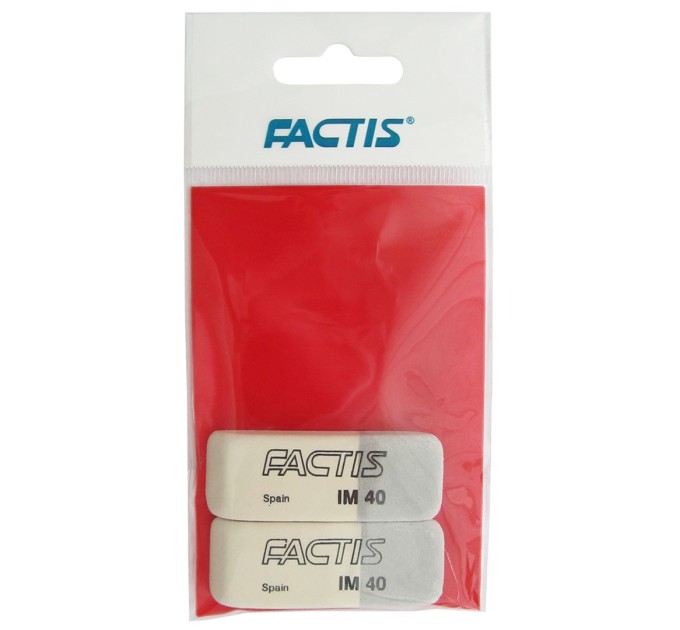 Набор ластиков комбинированных скошенных 2 шт, IM40 CCFIM40BGбл