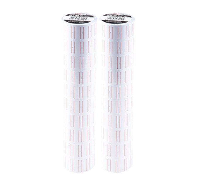 Лента для этикет-пистолета 21.5х12 белая 3210