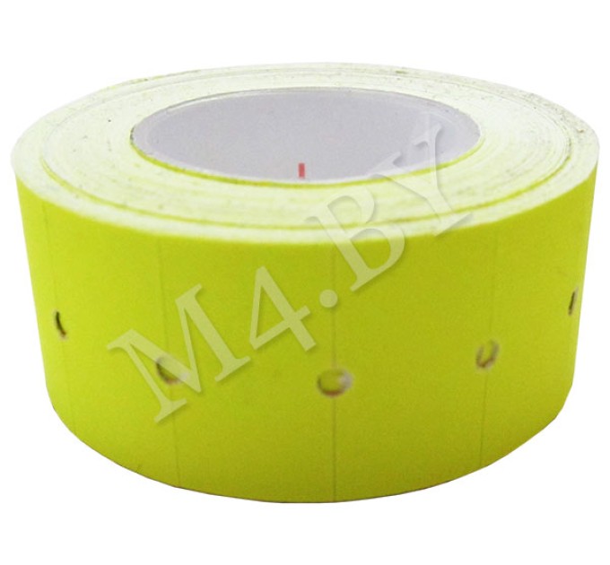 Лента для этикет-пистолета 21х12, желтая, 500 шт 4201_Stl