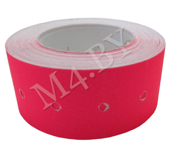 Лента для этикет-пистолета 21х12, малиновая, 500 шт 4210_Stl