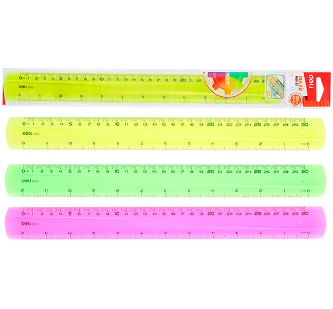 Линейка 30 см, флуоресцентная G00302