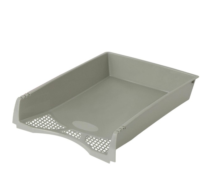 Лоток горизонтальный, серый, «Profit» 237270