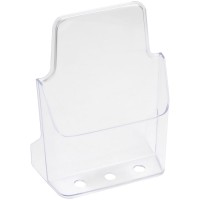 Буклетница 1/3 А4, прозрачная 20бк