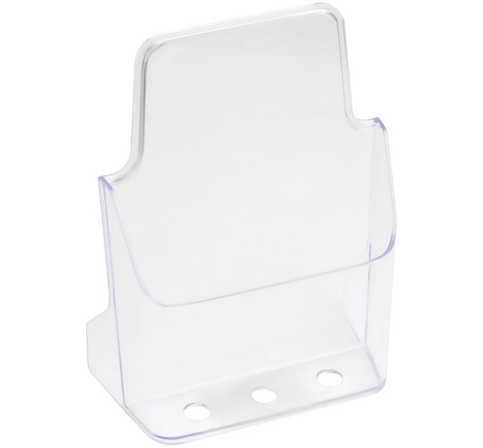 Буклетница 1/3 А4, прозрачная 20бк