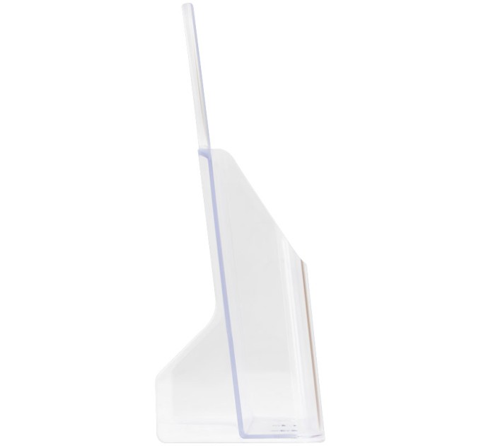 Буклетница 1/3 А4, прозрачная 20бк