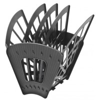 Лоток универсальный 5 секций, чёрный, Эконом 414лт Лоток универсальный 5 секций, чёрный, Эконом 414лт