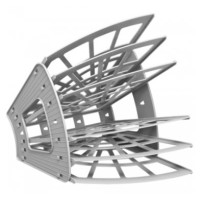 Лоток универсальный сборный, 6 секций, серый, Эконом 417лт Лоток универсальный сборный, 6 секций, серый, Эконом 417лт