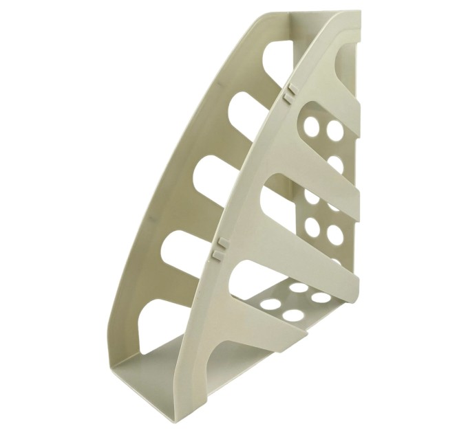 Лоток вертикальный серый HJ1801