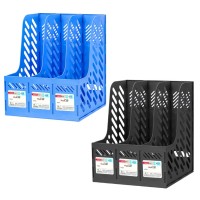 Лоток вертикальный сборный, 3 секции, синий H318 Лоток вертикальный сборный, 3 секции, синий H318