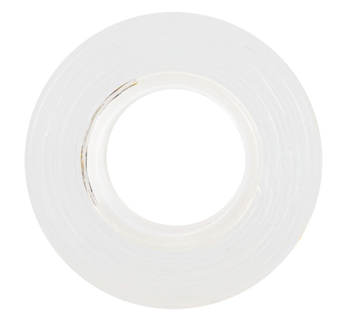 Клейкая лента (скотч) 25.4 мм х 1.5 м, монтажная двусторонняя А35201