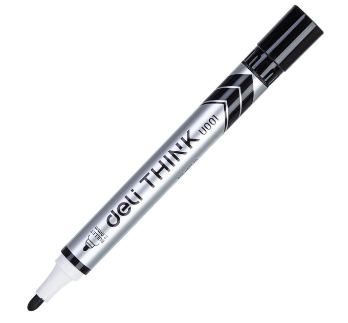 Маркер для доски 2.0 мм, черный, THINK U00120