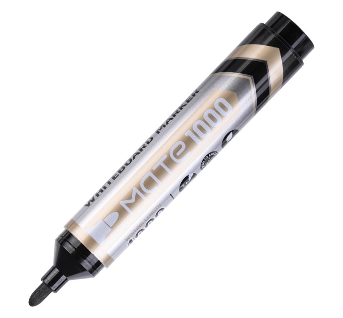 Маркер для доски Deli, черный, 1000 метров U008-BК