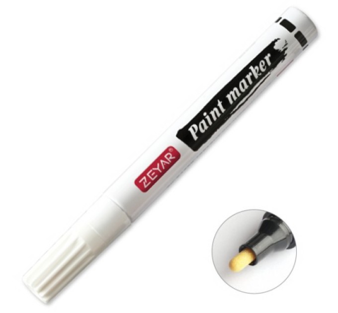 Маркер-краска белый, PAINT, 2.5 мм ZP1501