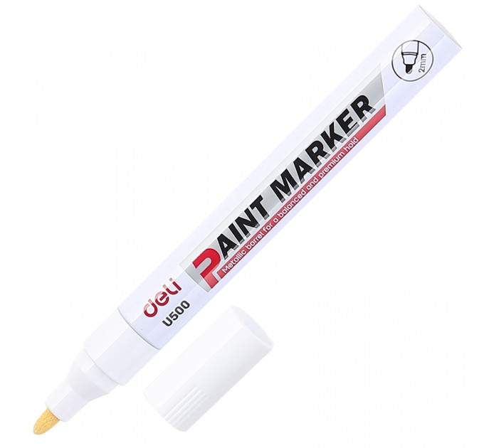 Маркер-краска PAINT, белый, 2.0 мм U500-WH