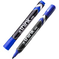 Маркер перманентный Think, синий U10030 Маркер перманентный Think, синий U10030