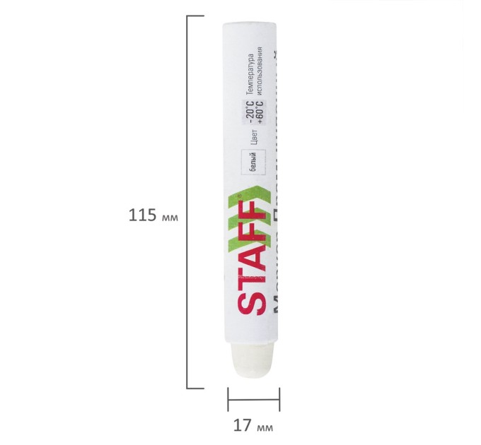 Маркер для шин и резины, твердый 150818