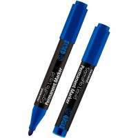 Маркер перманентный 120, синий, 2.0 мм, MonAmi Маркер перманентный 120, синий, 2.0 мм, MonAmi
