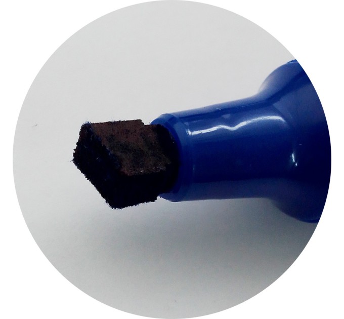 Маркер перманентный двусторонний синий G5666