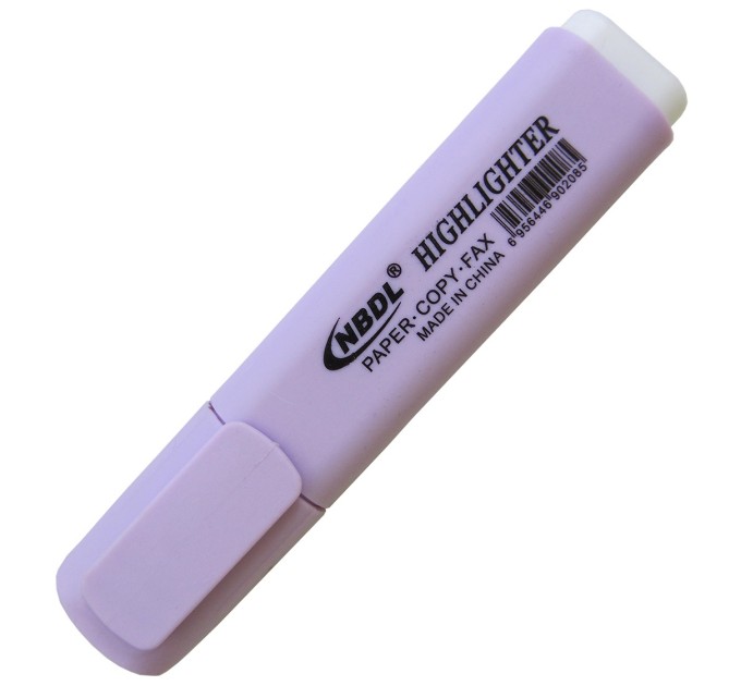 Маркер текстовыделитель, пастельный фиолетовый M-6188-purple