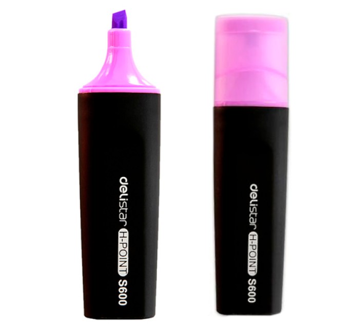 Маркер текстовыделитель H-POINT, фиолетовый 600S