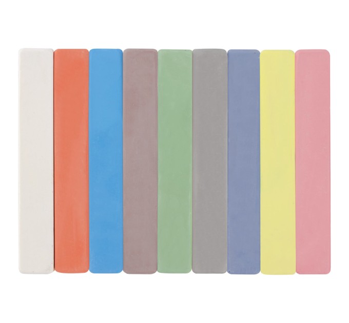 Мелки 9 шт, цветные, «ЮНЛАНДИК И ОКРУЖАЮЩИЙ МИР» 227443