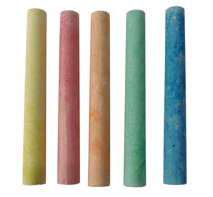 Мелки 12 шт, цветные CC-12