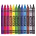 Мелки восковые, 12 цветов, «Солнышко» 227279