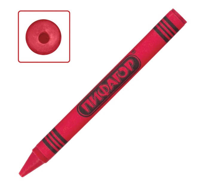 Мелки восковые 18 цветов, «Солнышко» 227280