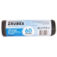Мешки для мусора Zaubex 60 л, 25 шт, 8 мкм 10642 Мешки для мусора Zaubex 60 л, 25 шт, 8 мкм 10642
