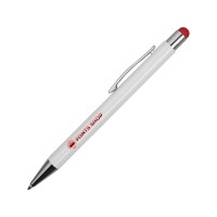 Ручка металлическая шариковая «Flowery» со стилусом