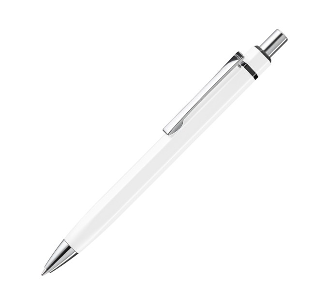 Ручка металлическая шариковая шестигранная «Six»