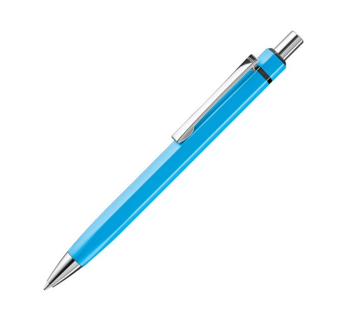 Ручка металлическая шариковая шестигранная «Six»