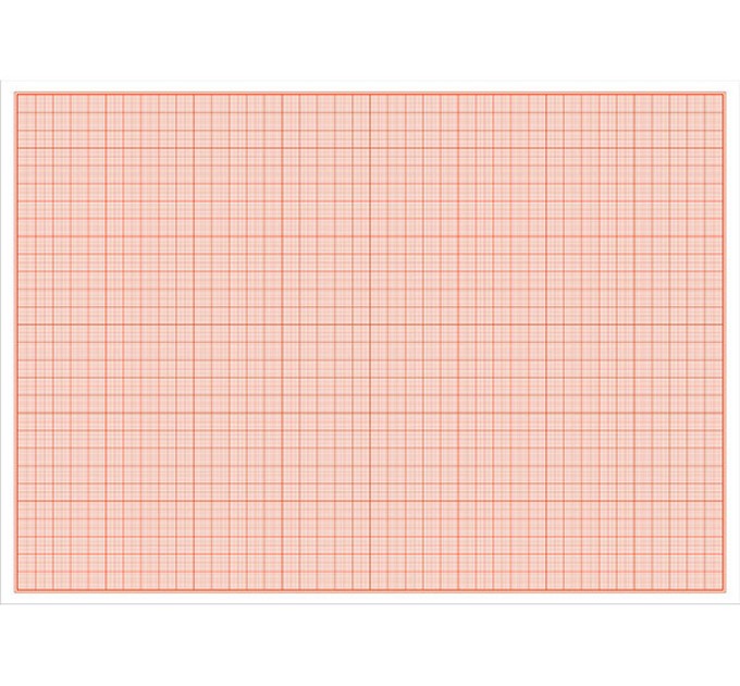 Бумага масштабно-координатная А3, 1 лист 19с412.1