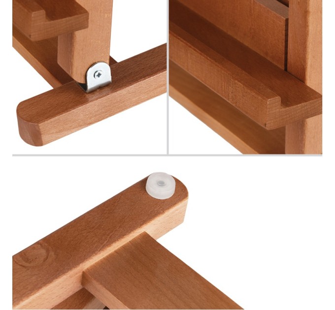 Мольберт настольный 27х32х80 (104) см, бук 260720213