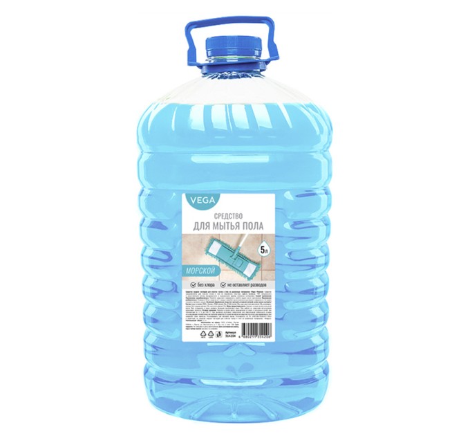 Средство для мытья пола Vega «Морской», 5 л 314204