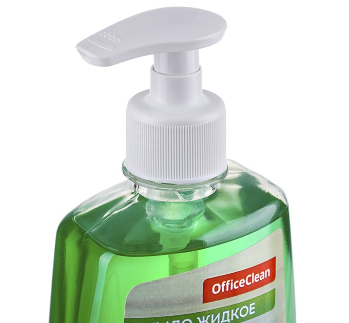 Мыло жидкое OfficeClean «Алоэ», с дозатором, 500 мл 247033/А