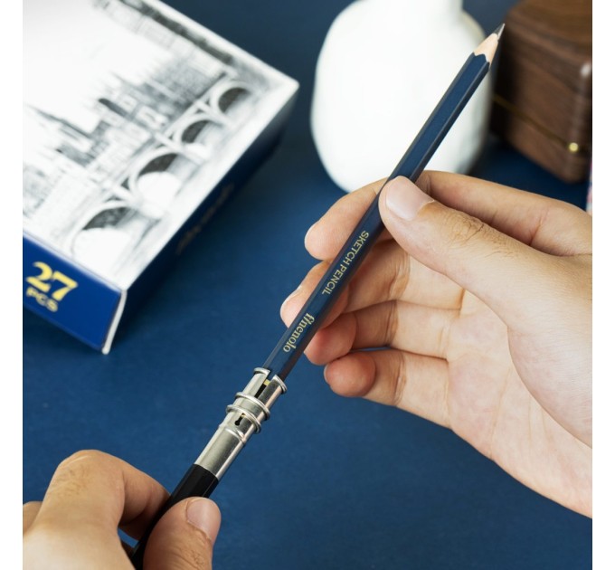 Набор для графических работ, 27 предметов в пенале, Finenolo C27