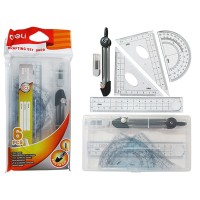 Набор чертежный 6 предметов 9609