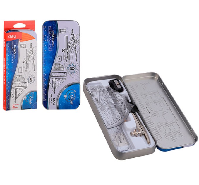 Набор чертежный 8 предметов G30505